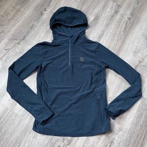 Duluth Trading Company AKHG Meltwater Pullover Hoodie Deep Water Blue small
